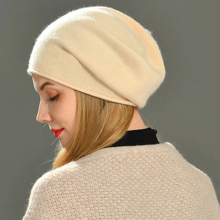 Cashmere Wool Beanie