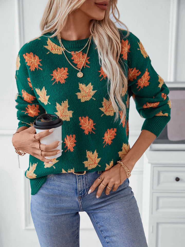 Maple Leaf Sweater