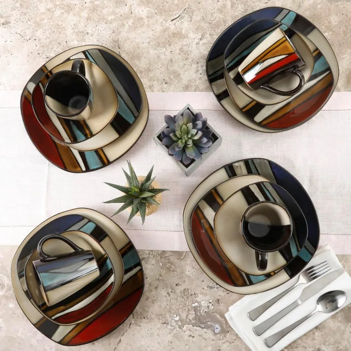 Urban Palette 16 Piece Dinner Set