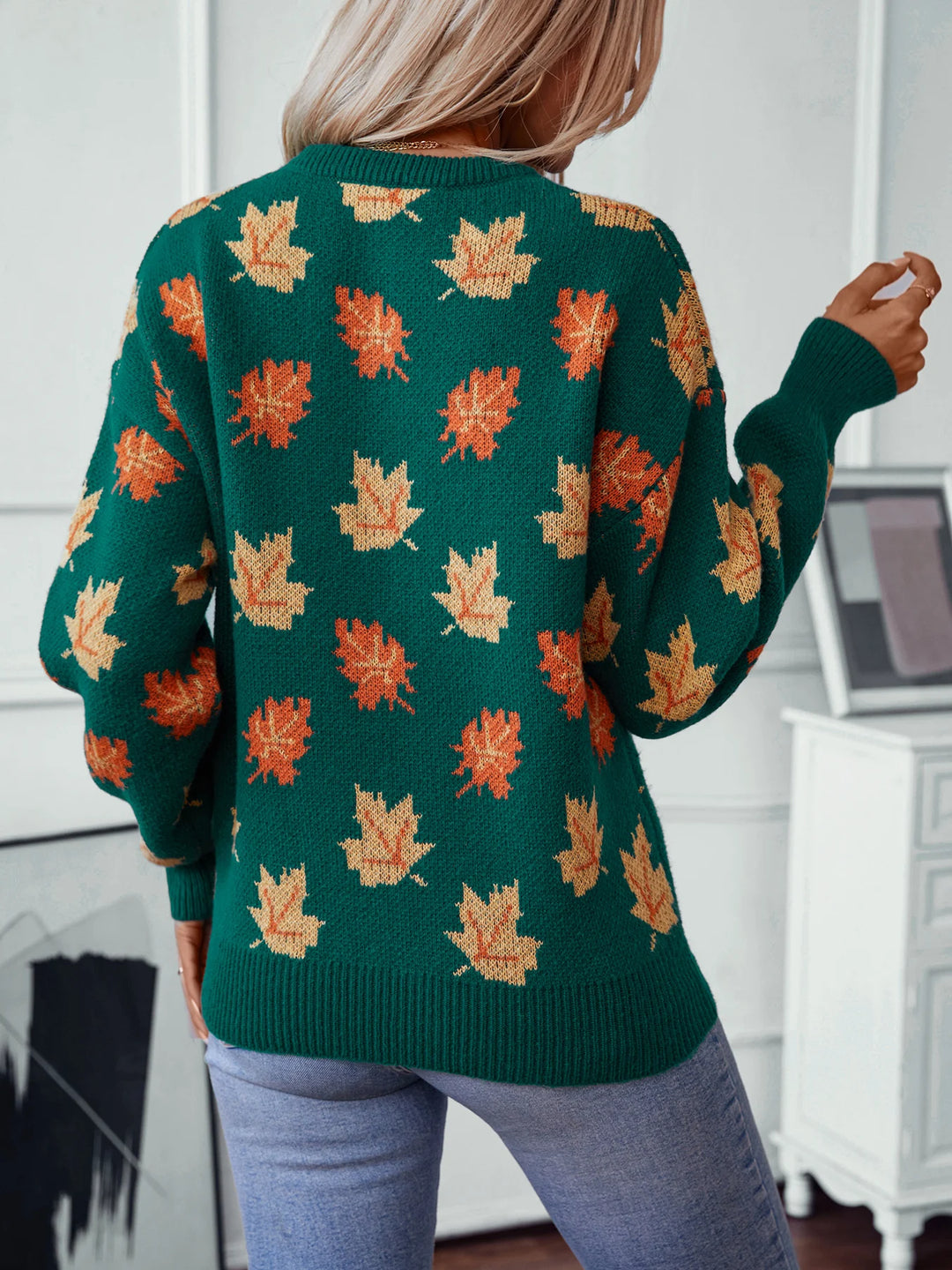 Maple Leaf Sweater