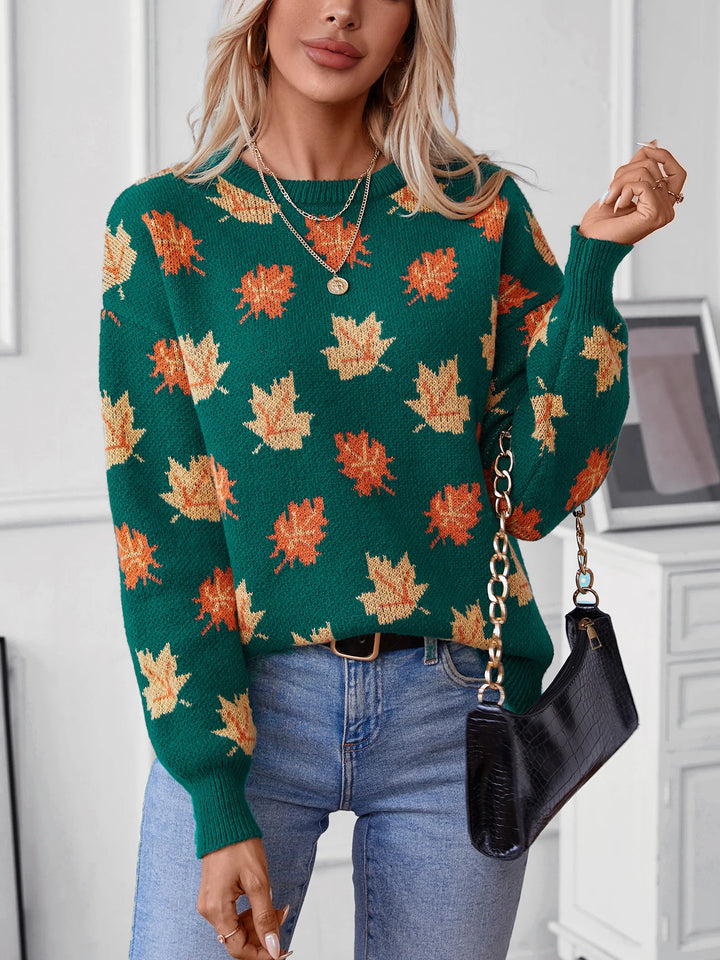 Maple Leaf Sweater