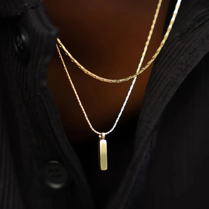 Golden Bar Necklace