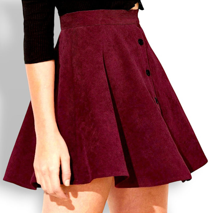 Corduroy Charm Skirt